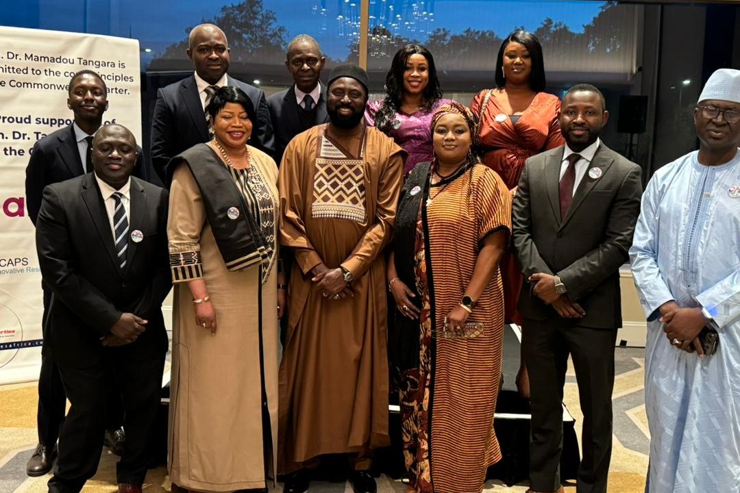 Statement by H.E. Mamadou Tangara at a reception held in his honour by the Gambia High Commission, London